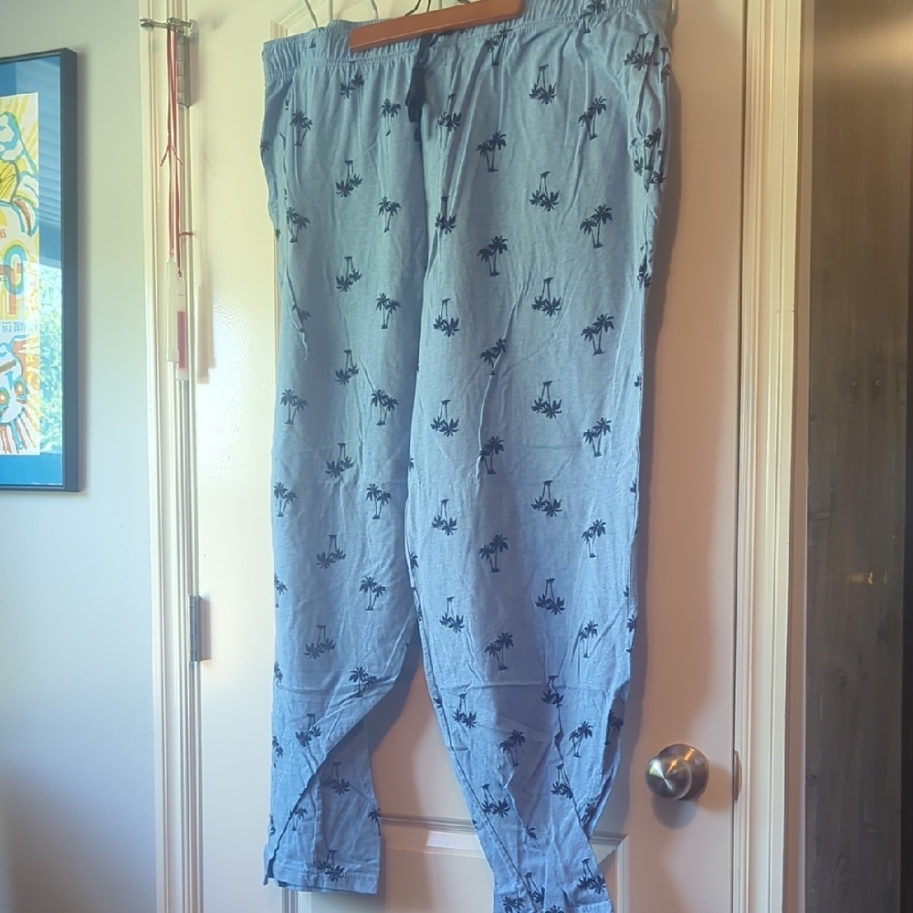 Saddlebred Blue and Black Sweatpants Relaxed Fit